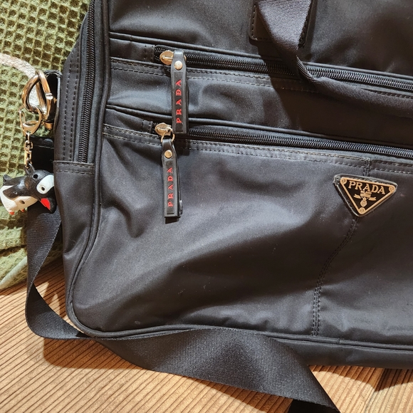 Prada Black Briefcase with Signature Design - Picture 1 of 3